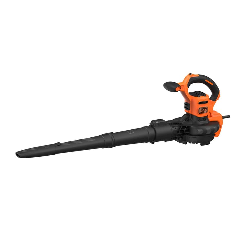 BLACK+DECKER BEBLV301 Aspirateur Souffleur Électrique à fil Aspirateur + Souffleur, Option Broyeur 3000 W Orange - 3