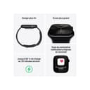 Apple Watch Series 10 (46 mm GPS) Montre connectée avec Boîtier en Aluminium Argent et Bracelet Sport Denim (M/L). Suivi de l’activité Physique, app ECG, écran Retina Toujours activé - 3