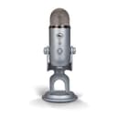 Blue Microphones Yeti, Micro USB pour Enregistrer, Streaming, Gaming, Podcast, Micro Gaming condensateur, Micro PC & Mac avec Effets Blue VO!CE, Support ajustable, Plug and Play - Argent - 4