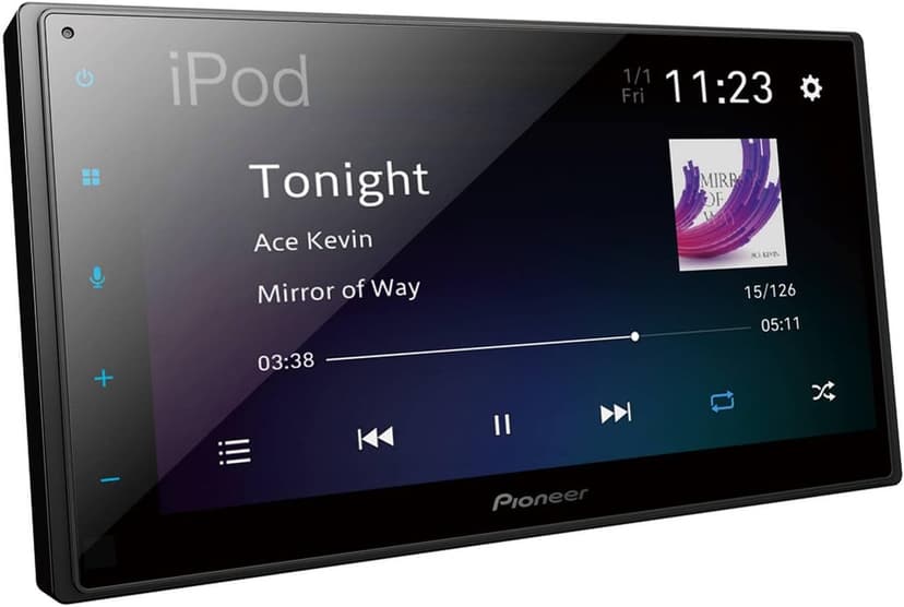 PIoneer SPH-DA360DAB Wireless Apple CarPlay and Android Audio Reciever - 1