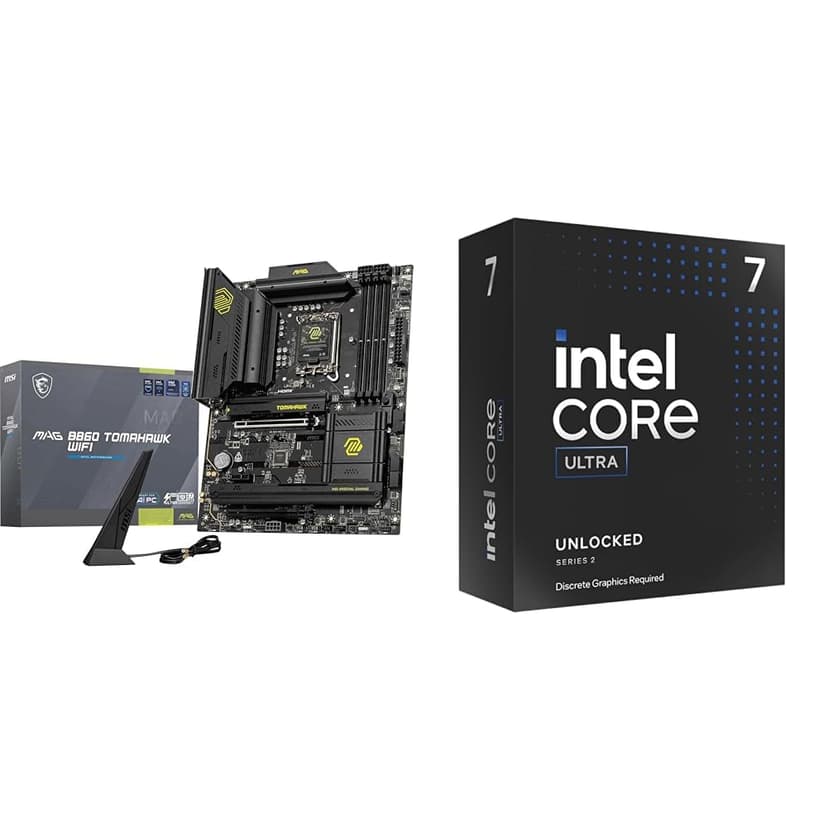 MAG B860 Tomahawk WiFi Carte mère + Intel® Core™ Ultra 7 … - 1
