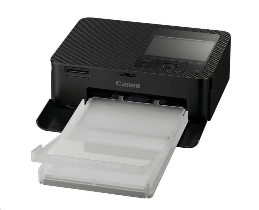 Canon Selphy Cp1500 Mobile Photo Printer With Paper Set, Black, Wireless Bluetooth Printer With Accessories, Compact And Lightweight, With 54 Sheets Paper In Format 4X6 Postcard - 1
