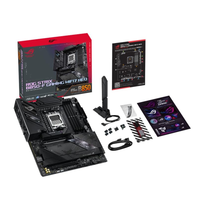 ASUS ROG STRIX B850-F GAMING WIFI7 NEO Mainboard AMD AM5 ATX DDR5 PCIe 5.0 WiFi 7 - 8