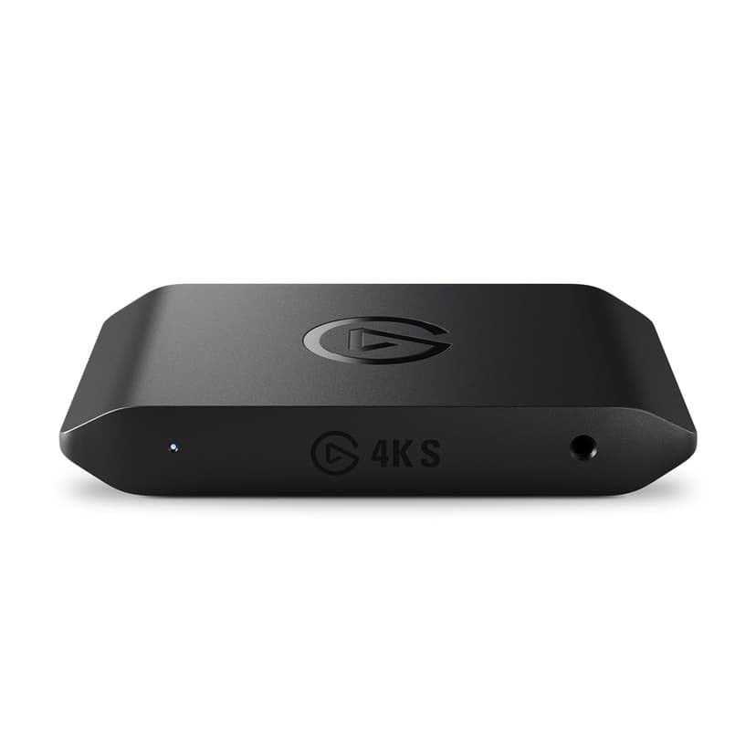 Elgato 4K S – External Capture Card for PS5, Xbox Series X/S, Switch 2, PC, Mac, iPad | 4K60, 1440p120, or 1080p240 Passthrough and Capture, HDR10, VRR, USB-C, Near-Zero Latency - 1
