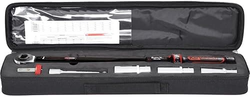 KS TOOLS 516.1905 Jeu de clés dynamométriques ERGOTORQUEbasic 1/2 ", 40-200 Nm, 6 pièces