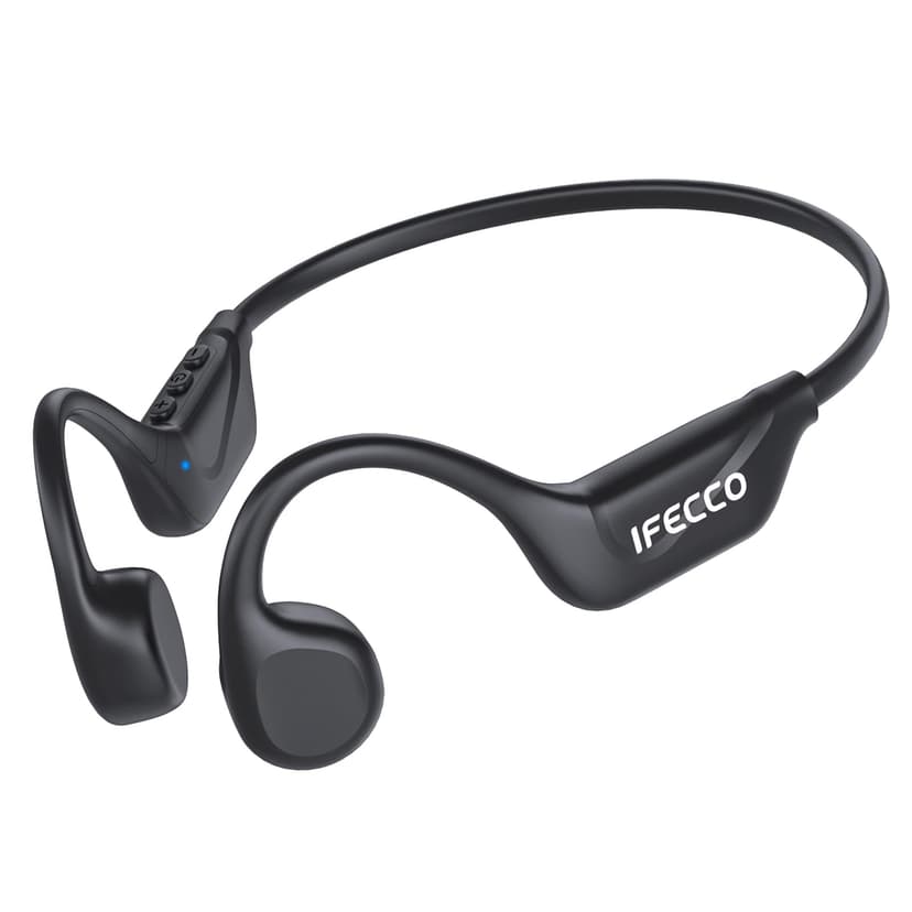 IFECCO Casque Conduction Osseuse Bluetooth 5.4 - Écouteur… - 1