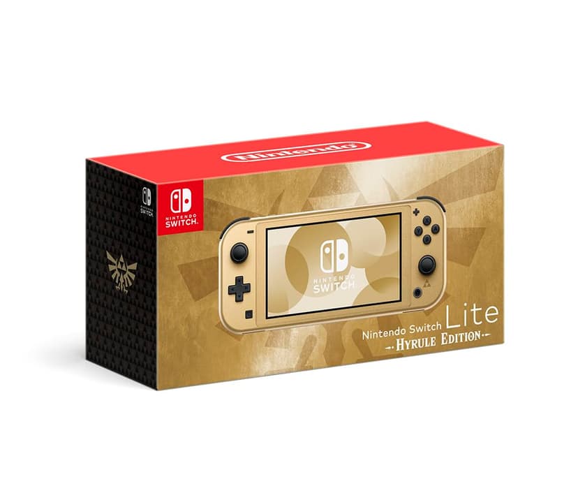 Nintendo Switch Lite Hyrule Edition - International Version - 1