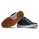 FootJoy Men's Contour Casual Golf Shoe, Navy White Tan, 39 EU - 6