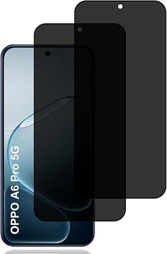 Verre Trempé Anti-Espion pour OPPO A6 Pro 5G/4G [2 Pièces…