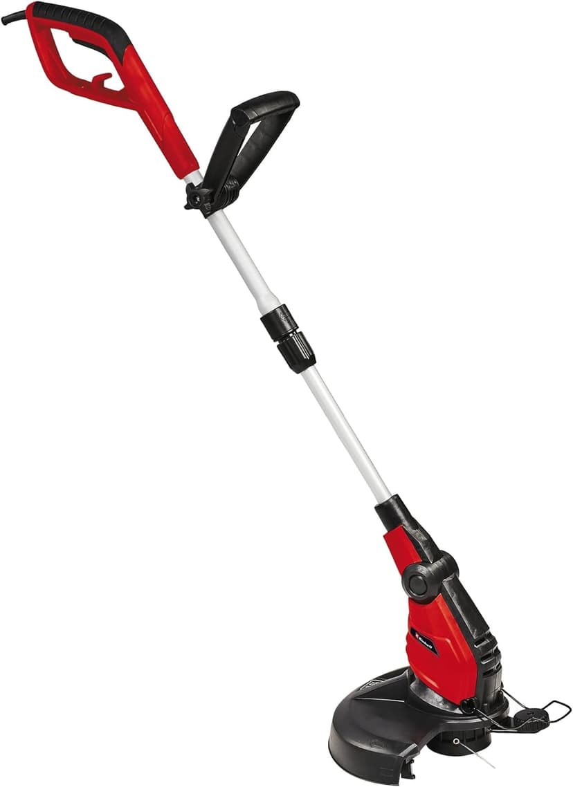 Einhell GC-ET 4530 Electric Garden Strimmer With 3 Thread Spools - Auto Line-Fed Grass Trimmer With Telescopic Aluminium Handle, Rotatable Head And Flower Guard - Corded Grass Strimmer Set - 1