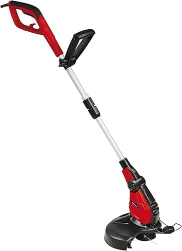 Einhell GC-ET 4530 Electric Garden Strimmer With 3 Thread Spools - Auto Line-Fed Grass Trimmer With Telescopic Aluminium Handle, Rotatable Head And Flower Guard - Corded Grass Strimmer Set