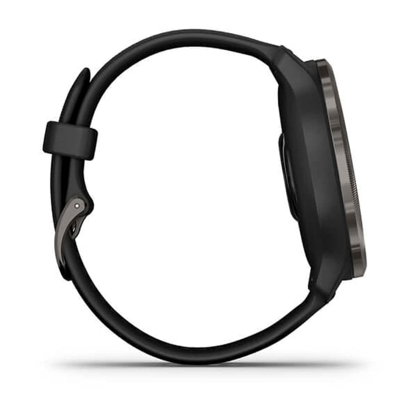 Garmin Venu 2 - Montre connectée GPS Multisports avec écran AMOLED, autonomie Longue durée (11 Jours) – Gris avec Bracelet Noir - Boîtier 45 mm - 5