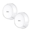 XLTTYWL Deco WiFi 7 Wall Mount Kit, Deco BE23/BE25/BE3600/BE5000 Router Mount Bracket Optimize Space&Cable Management for TP Decos 7 Dual-Band WiFi 7 Mesh Wi-Fi System (White, 2 Pack) - 1