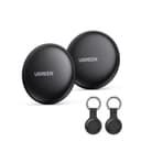 UGREEN FineTrack Mini 2 Pcak Compatible with Apple Find My (iOS only), Tracker Tag with 18-Month Replaceable Battery, 80dB Volume, Bluetooth Finder for Keys, Wallet, Luggage (Includes 2 Tag Holders) - 1