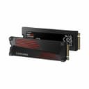 SAMSUNG - 990 PRO - SSD interno - 2 TB - Con dissipatore di calore - PCIe 4.0 - NVMe 2.0 - M2 2280 - Fino a 7450 MB/s (MZ-V9P2T0GW) - 7