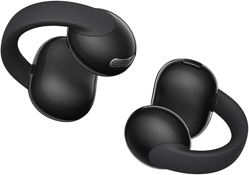 soundcore C50i by Anker, Open-Ear Headphones, Clip-on Earbuds, Ultra-Comfort, FlexiClip Design, 12 mm Drivers for Powerful Bass, AI Clear Calls, 28H Playtime, Secure Fit, Hi-Res, IP55, Bluetooth 6.0