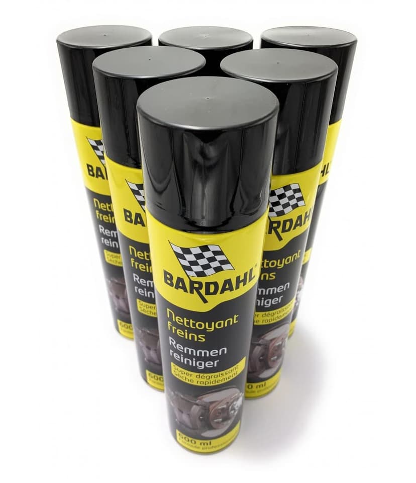 BARDAHL lot de 6 Nettoyants Frein Dégraissant Ultra Puissant - 1