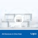 TP-Link Smart Hub avec Sonnerie Tapo H200, pour Tapo caméras/capteurs/Boutons, connectez jusqu'à 64 appareils intelligents, 19 sonneries, Plug & Play - 7