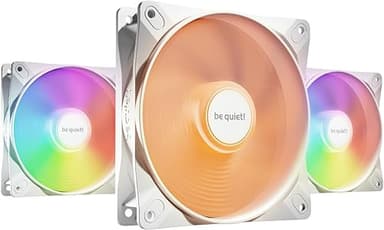 be quiet! Light Wings LX 120mm PWM White Triple Pack, 3 F…