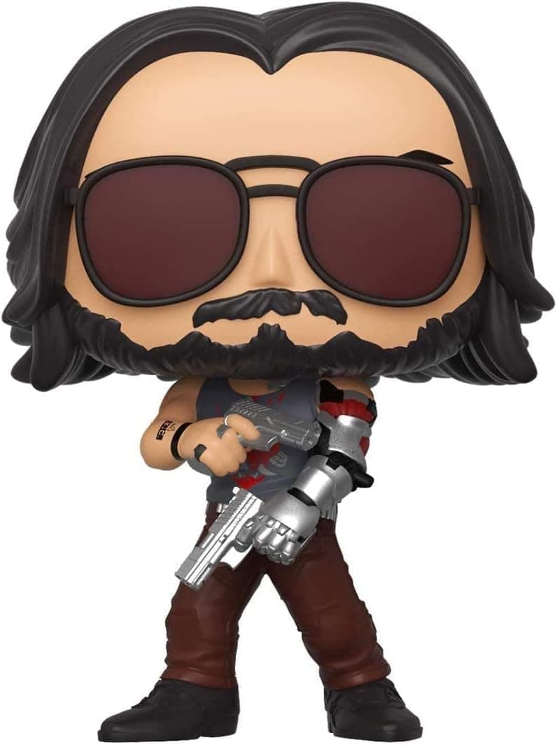 Funko POP! Games: Cyberpunk 2077- Johnny Silverhand 2 - Collectable Vinyl Figure For Display - Gift Idea - Official Merchandise - Toys For Kids & Adults - Games Fans - Model Figure For Collectors - 1