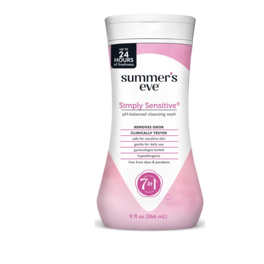 Summer's Eve Simply Sensitive Cleansing Wash for Sensitive Skin 9 oz