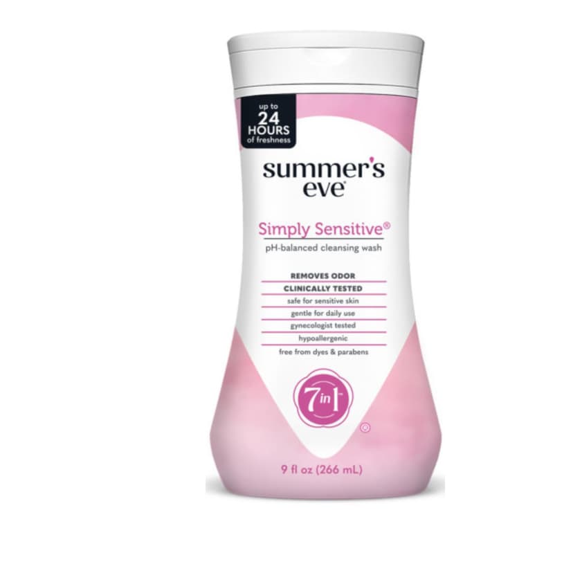Summer's Eve Simply Sensitive Cleansing Wash for Sensitive Skin 9 oz - 1
