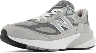 New Balance Men's FuelCell 990 V6 Sneaker, Grey/Grey, 8.5 UK