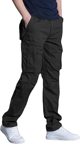 LBL Pantalon de Travail Multipoches pour Hommes Été Coton…