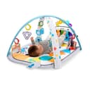 Baby Einstein 4-in-1 Kickin Tunes Play Gym, Tummy Time Baby Play Mat with Kick Piano, Music & Language Discovery, Sensory Toys, Lights & Sounds, for Newborns & Up - 4