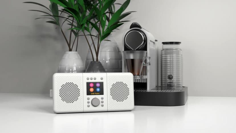 Pure Elan Connect+ All-In-One Stereo Internet Radio with DAB+ and Bluetooth 5.0 (DAB/DAB+ & FM radio, Internet Radio, TFT Display, Music Streaming, Podcasts, Mains and Battery Powered) Stone Grey - 3
