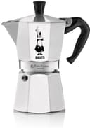 Bialetti Moka Express Caffettiera in Alluminio, 6 Cups, Acciaio Inossidabile, Argento,270 milliliters, Silver - 4