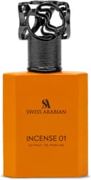 Swiss Arabian Incense 01 Eau De Parfum, 50ml, Woody Oriental Fragrance with Incense, Juniper and Vanilla Notes - 1
