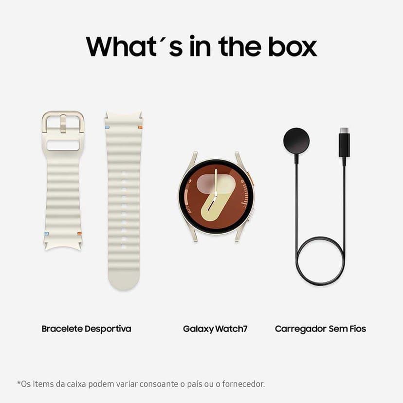 Samsung Galaxy Watch7 40 mm Bluetooth Beige (Crème) L300 - 7