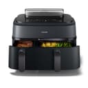 Philips Airfryer Série 5000 - Air Fryer double panier avec cuisson vapeur, 9L, RapidAir, 19 modes de cuisson, jusqu'à 90% de matières grasses en moins, AirSteam, nettoyage vapeur, HomeID (NA550/00) - 1