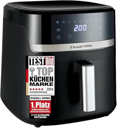 Russell Hobbs Air Fryer XXL 8,3L Rapid Air (Compact, Sile…