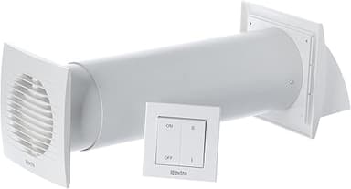 Steinberg14 Unite de VMC Décentralisée 100 mm - Blanc Réc…