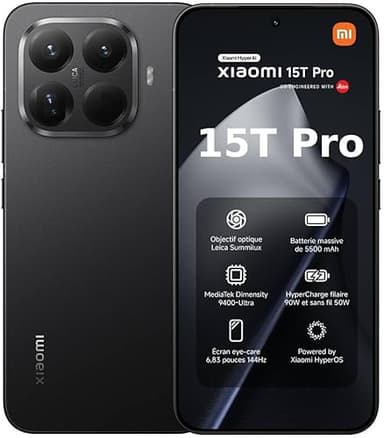 XIAOMI 15T Pro, Smartphone 12 + 512 GB, 6.83 Inch 144 Hz …