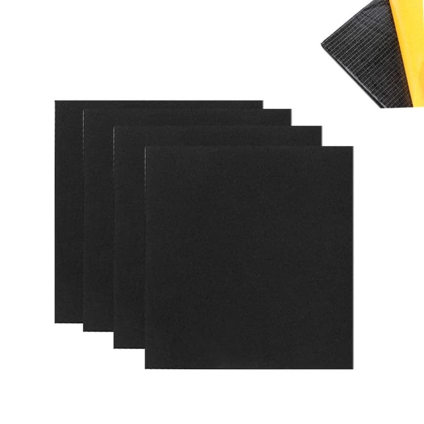 4pcs 5MM Feuille de Mousse Néoprène Adhésive Néoprène Cao… - 1