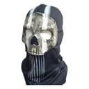 Koshowgic Ghost Mask Soft, Halloween Full Face Skull Mask Latex Collectible Carnival Ghost Face Cosplay Costume - 1
