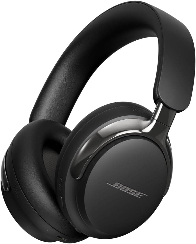 Bose Casque QuietComfort Ultra (2e génération) Bluetooth : Casque sans Fil avec Son Spatial, Supra-aural, réduction de Bruit avec Micro intégré, Jusqu’à 30 h d’autonomie en écoute, Noir - 1