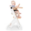 kk Kinderkraft Enock High Chair Cushion, Gray - 7