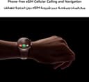 HUAWEI WATCH 5 46mm Smartwatche + Fluoroelastromer band Black, Multi-sensing X-TAP Technology, Fingertip Oxygen Saturation Measurement, For Android and iOS, Extended 6-Month Warranty, Black - 5