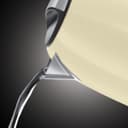 Russell Hobbs Kettle [1.7l, 2400W] Colours+ stainless steel cream (pressure cooking function, removable lime filter, optimised spout, external water level indicator) tea maker 20415-70 - 3