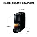Krups Nespresso Coffee Pod Maker, Compact Espresso Maker, 2 Cup Sizes, Automatic Shut-off, Essenza Mini Black YY2910FD - 4