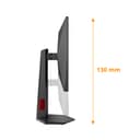 AOC Gaming Moniteur Q25G4SR 24.5 Pouce 300Hz Fast IPS Dalle, 0.3ms MPRT, HDR400, G-Sync Compatible, Ajustable en Hauteur, Haut-parleurs, (2560x1440 HDMI 2X 2.1 DP 1x 1.4) Noir - 5