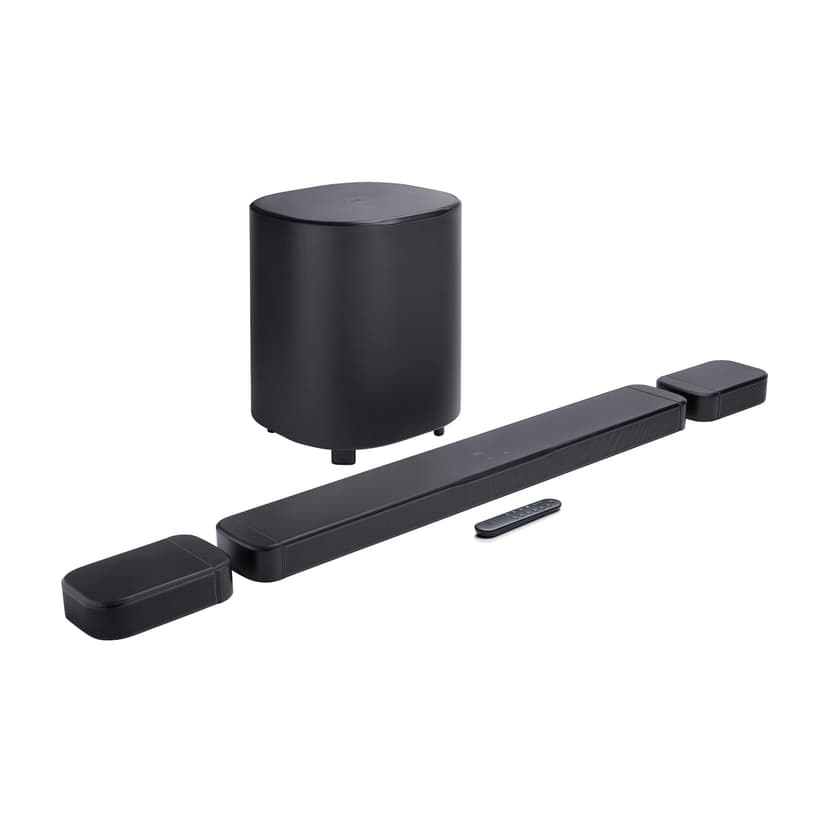 JBL Bar 800 MK2, Barre de Son Bluetooth 7.1 canaux pour TV avec Enceintes détachables, Caisson de Basses de 25,4 cm, Dolby Atmos, HDMI eARC, Wi-FI, vidéo 4K, PureVoice 2.0 et MultiBeam 3.0, Noir - 4