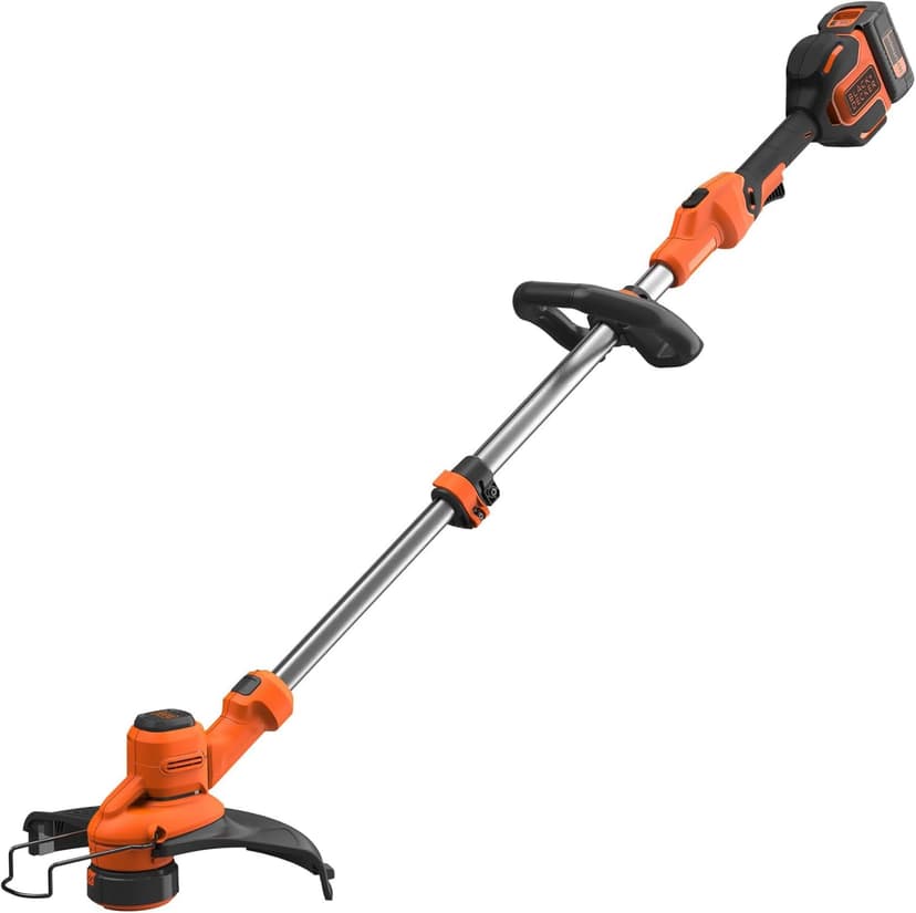 BLACK+DECKER 36V Cordless Grass Trimmer with Battery & Fast Charger - 33cm Cutting Width, Brushless Motor, Auto Line Feed, Variable Speed - BCSTA536L1-QW - 1