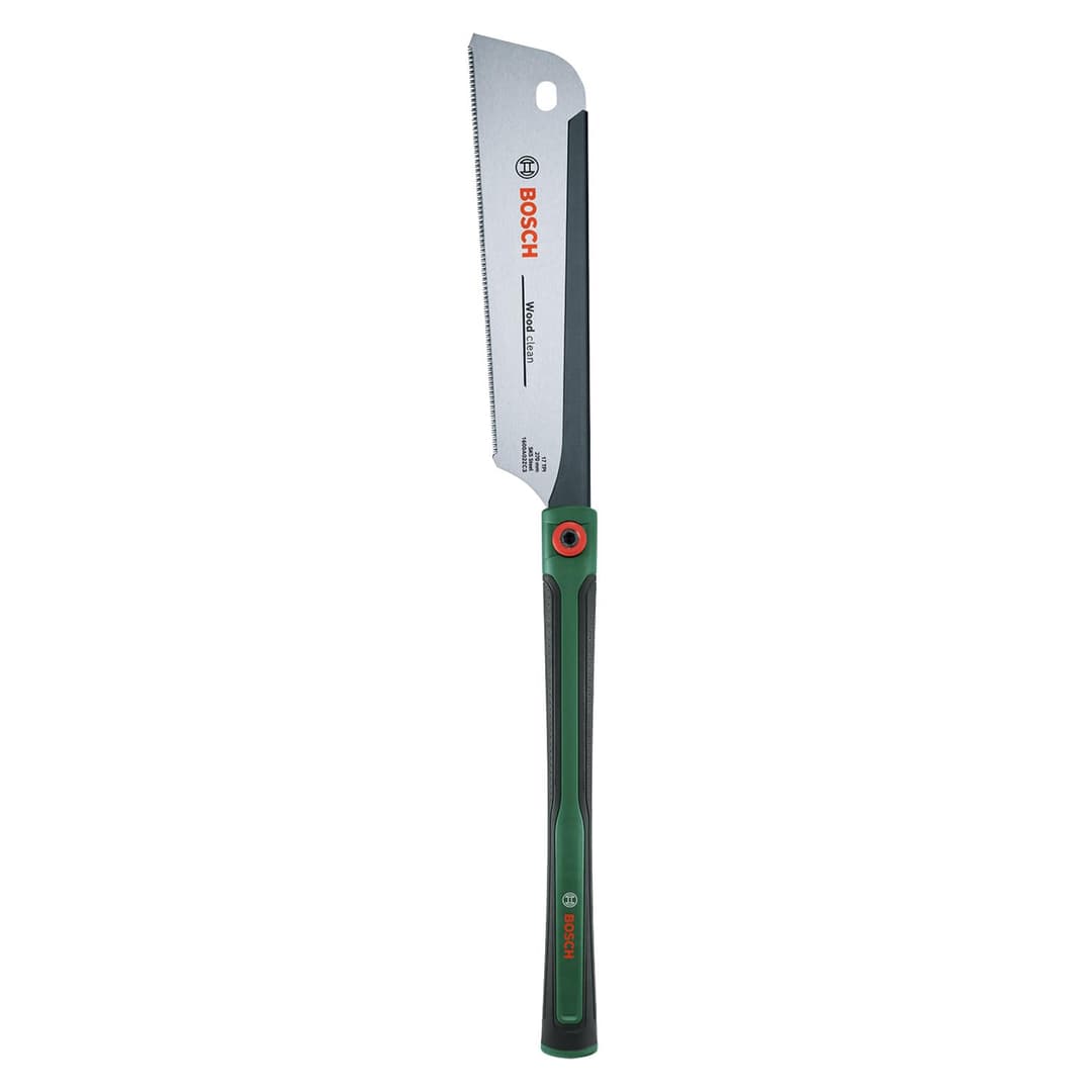Bosch Japanese Saw Dozuki 270mm (Pull Saw for Clean, Straight and Very Precise Cuts in Wood and Plastic; SK5 Steel Saw Blade; Fine Teeth; 17 TPI; Extra Long Handle with Softgrip)