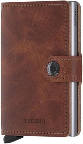 Secrid RFID Card Holder Card Protector Ville Vintage Brow…