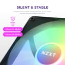 NZXT F120 RGB Core 120mm PWM Single Fan Black - 6